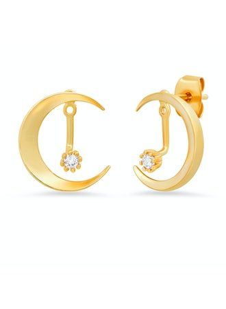 CRESCENT MOON EARRING JACKETS - Kingfisher Road - Online Boutique