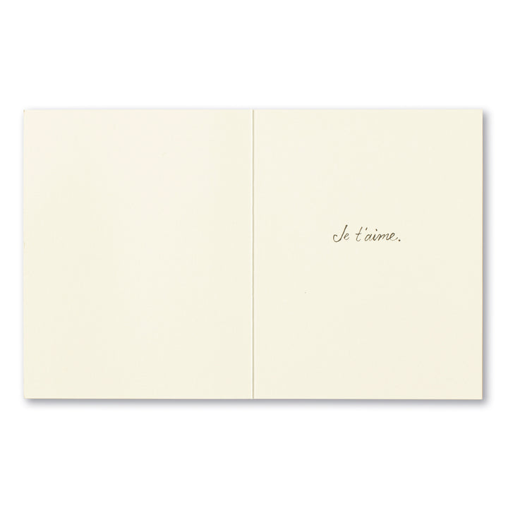 "You + Me = Oui" Love Card - Kingfisher Road - Online Boutique