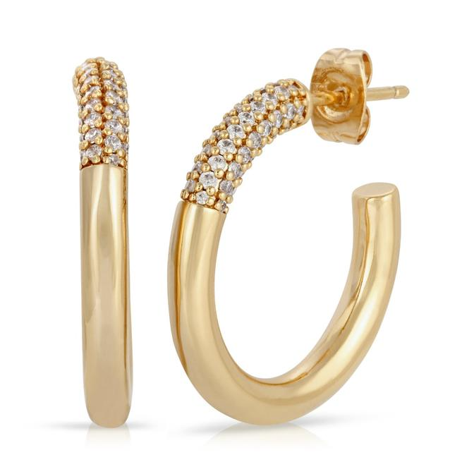PAVE STATEMENT HOOPS - Kingfisher Road - Online Boutique