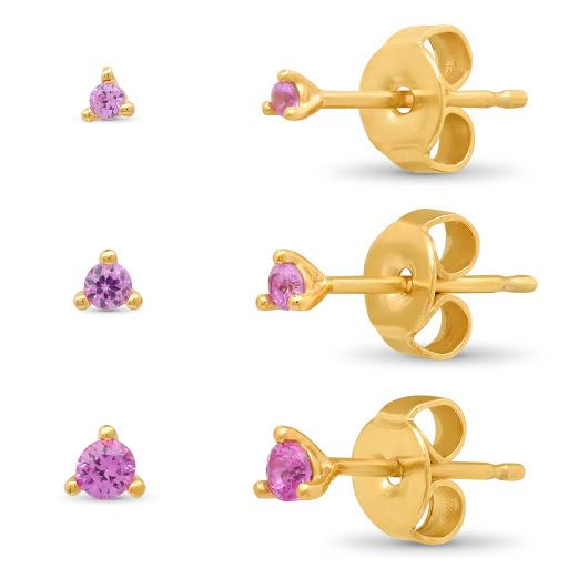 SET OF 3 STUDS - Kingfisher Road - Online Boutique