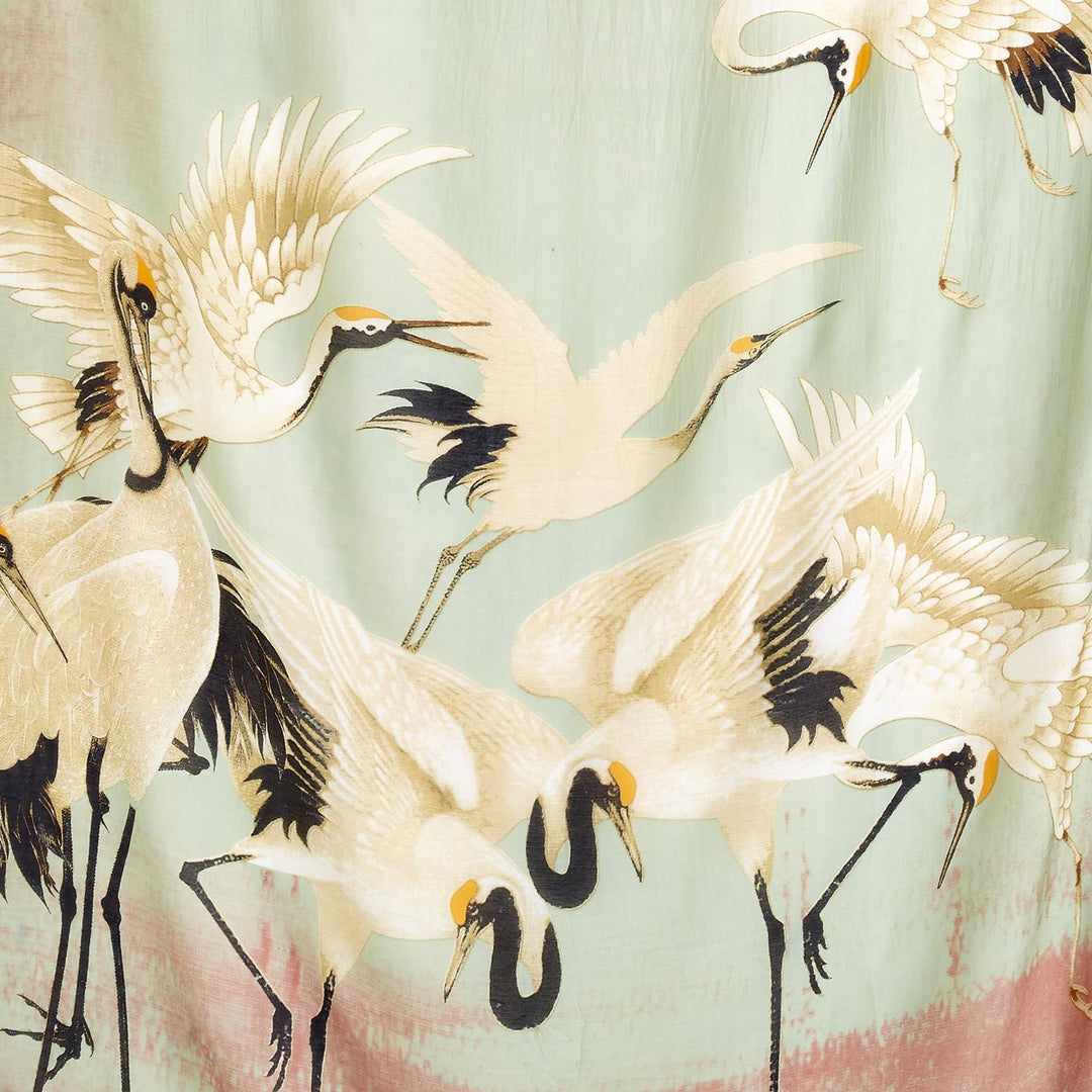 HERON LIGHTWEIGHT PRINT SCARF - Kingfisher Road - Online Boutique