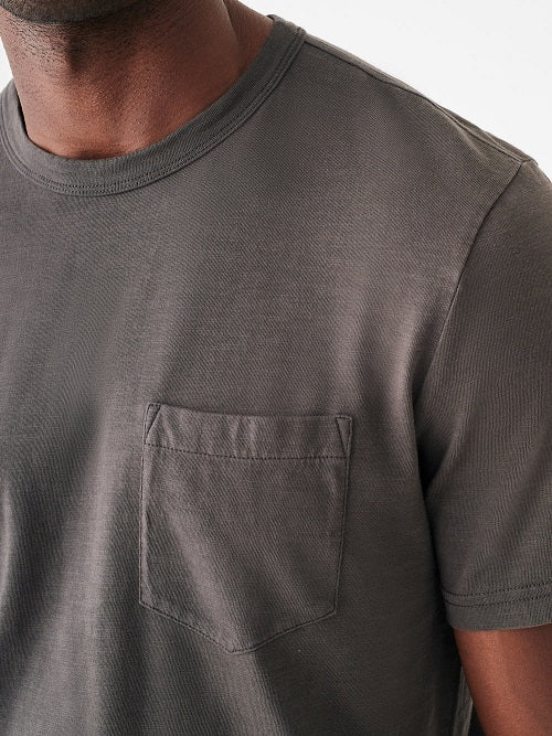 SUN-WASHED POCKET TEE - WASHED BLACK - Kingfisher Road - Online Boutique
