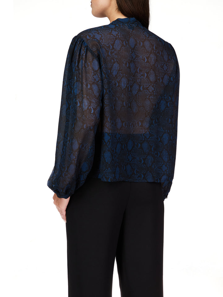 CAMERA POSE BLOUSE - COSMIC SERPENTINE - Kingfisher Road - Online Boutique