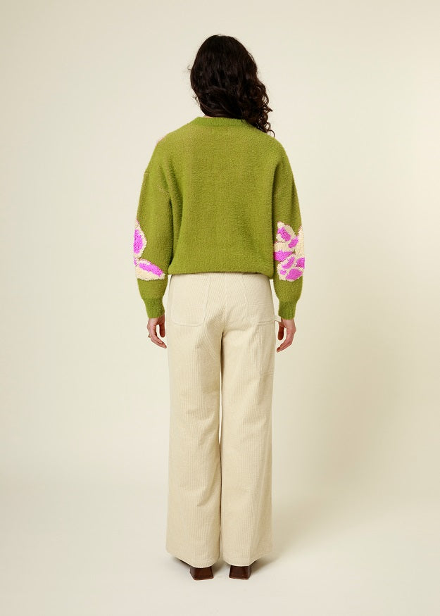 ULYSSIA SWEATER - OLIVE - Kingfisher Road - Online Boutique