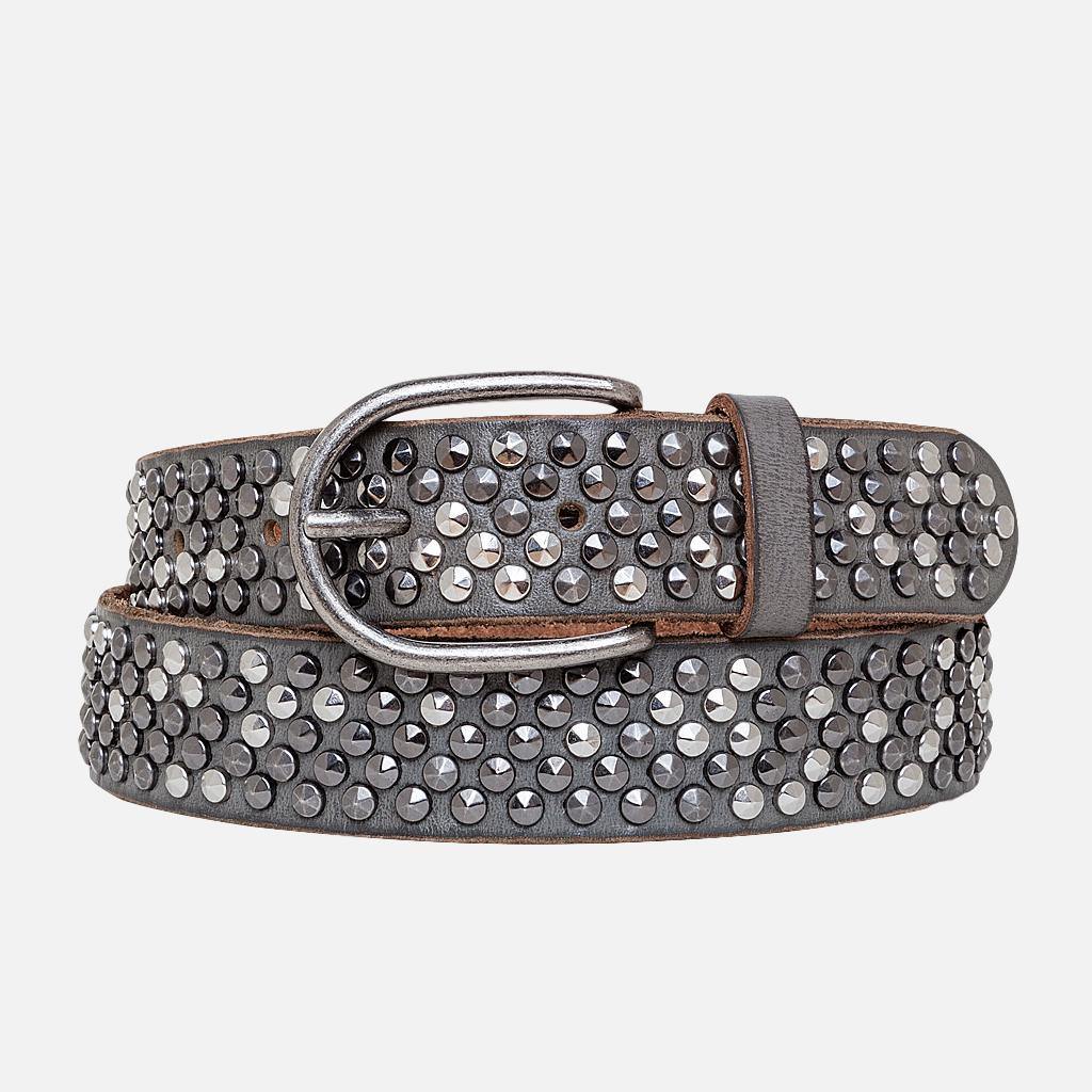 MEES STUDDED LEATHER BELT - Kingfisher Road - Online Boutique