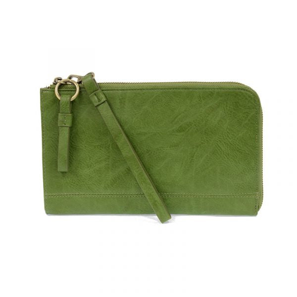 KARINA CONVERTIBLE WRISTLET & WALLET-FOREVER GREEN - Kingfisher Road - Online Boutique