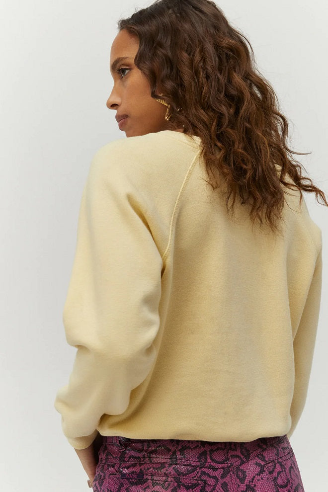 PRINCE & THE REVOLUTION LONG SLEEVE SWEATSHIRT-YELLOW - Kingfisher Road - Online Boutique