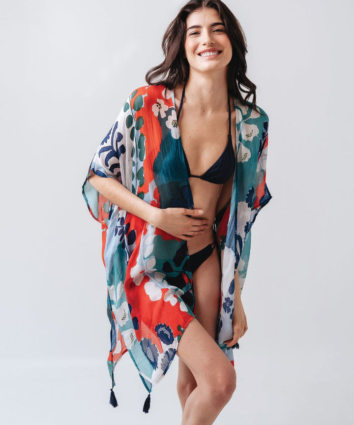 WILD FLORAL DUSTER - Kingfisher Road - Online Boutique