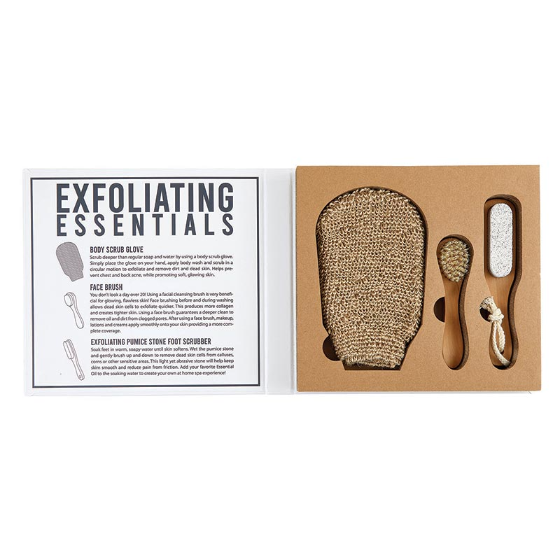 FACE & BODY EXFOLIATION BOOK BOX - Kingfisher Road - Online Boutique