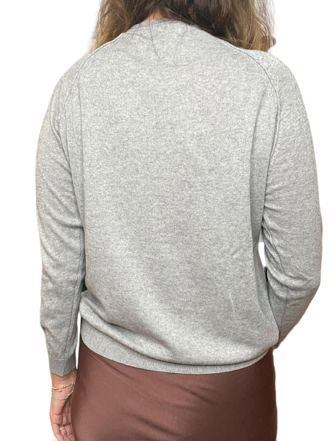 CREW NECK SWEATER-GRIGIO - Kingfisher Road - Online Boutique