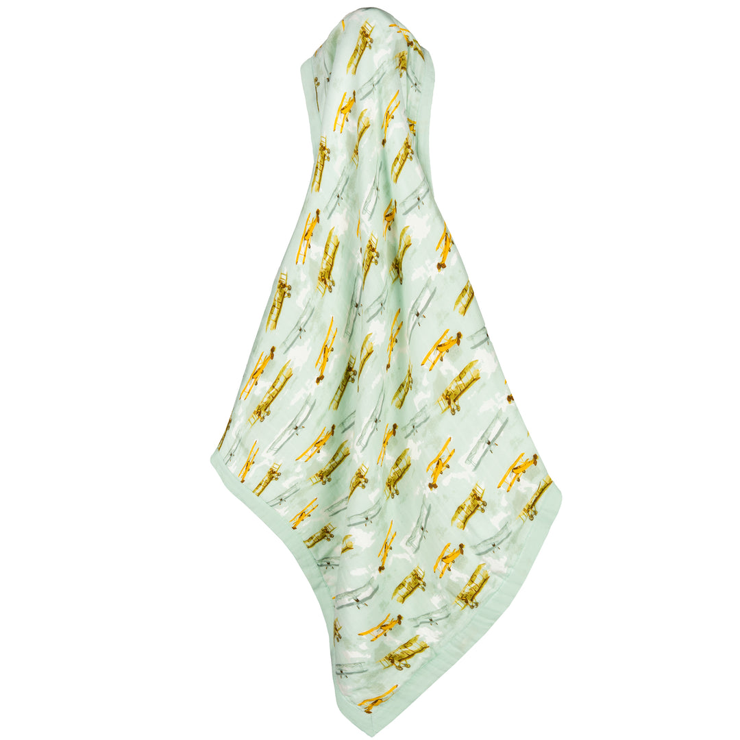 VINTAGE PLANES BAMBOO BIG LOVEY - Kingfisher Road - Online Boutique