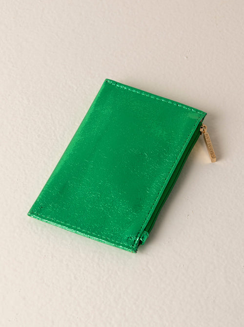 SKYLER CARD HOLDER-EMERALD - Kingfisher Road - Online Boutique