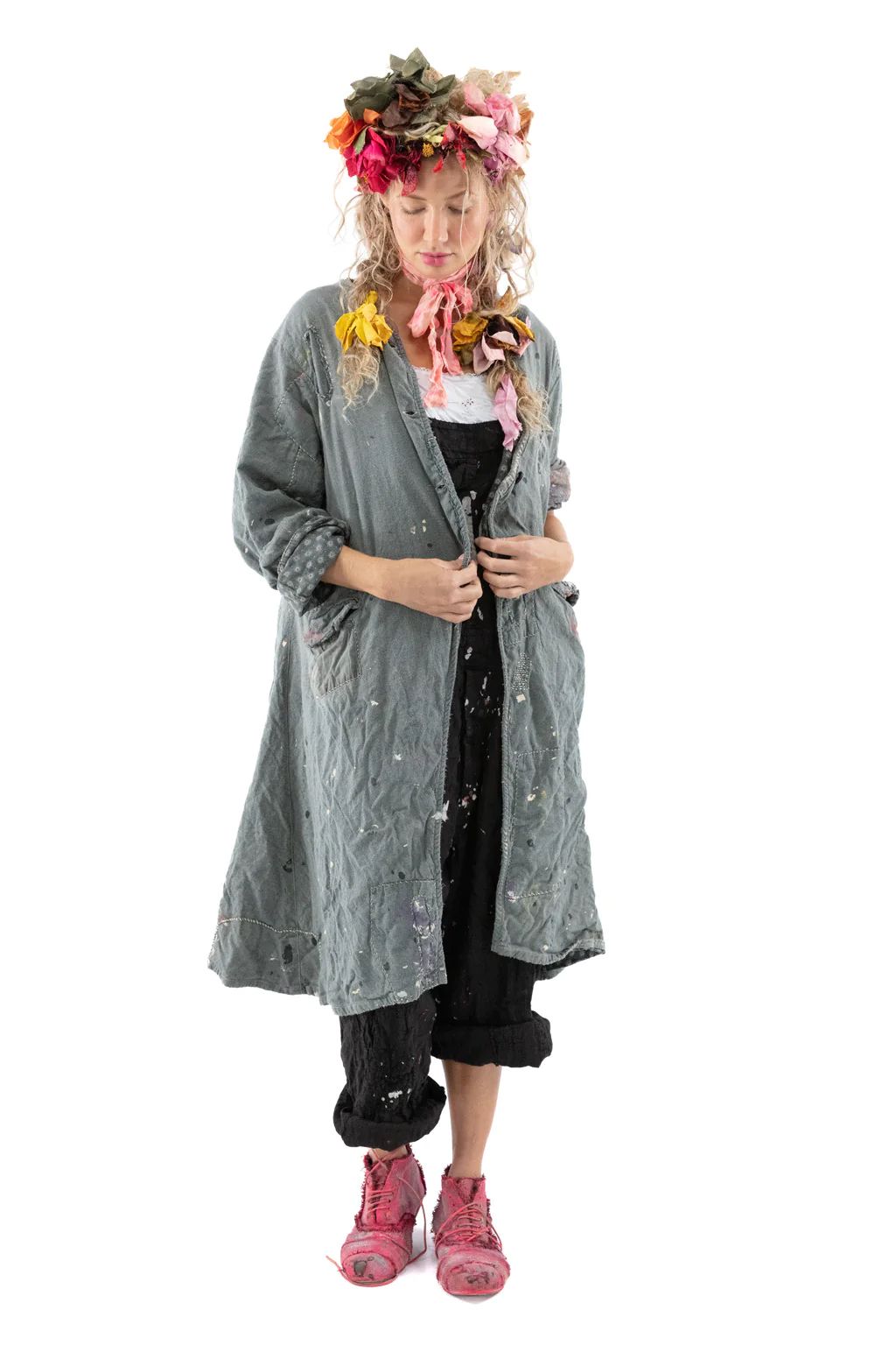 LENI JACKET WITH PAINT-HOBO QUEEN - Kingfisher Road - Online Boutique