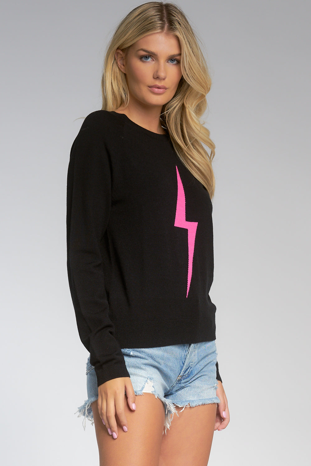 HOT PINK THUNDER BOLT TOP - Kingfisher Road - Online Boutique