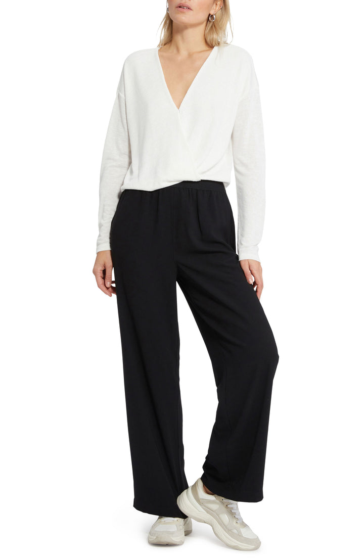 BLACK JUNO WIDE LEG PANT - Kingfisher Road - Online Boutique