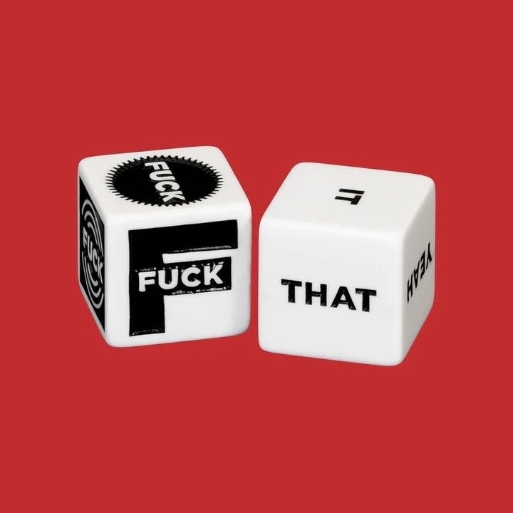 F*CK YEAH! DECISION DICE - Kingfisher Road - Online Boutique