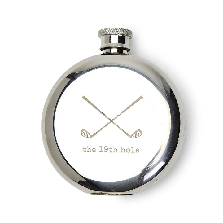 THE 19TH HOLE GOLF FLASK IN GIFT BOX - Kingfisher Road - Online Boutique