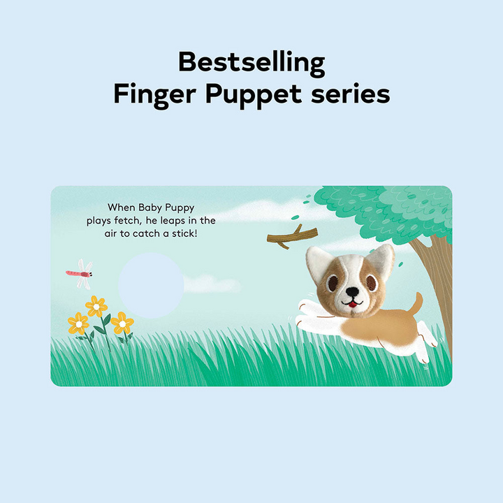 BABY PUPPY FINGER PUPPET BOOK - Kingfisher Road - Online Boutique
