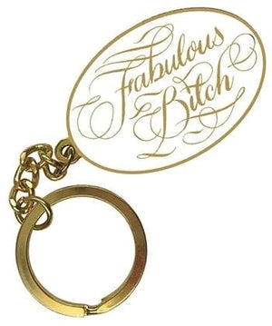 FABULOUS B*TCH KEYCHAIN - Kingfisher Road - Online Boutique