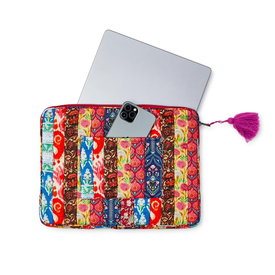 KANTHA LAPTOP POUCH - Kingfisher Road - Online Boutique