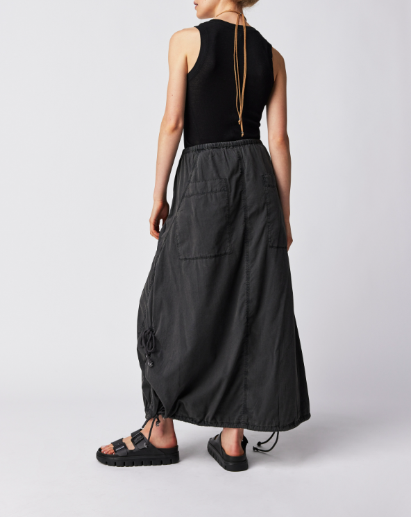 PICTURE PERFECT PARACHUTE SKIRT-BLACK - Kingfisher Road - Online Boutique