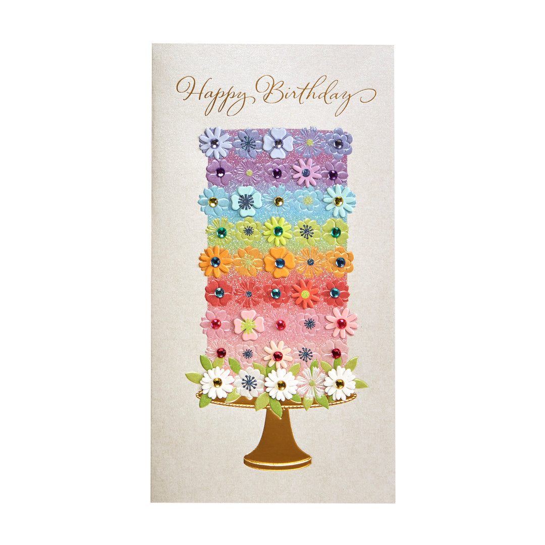 TIERED FLOWER CAKE BIRTHDAY - Kingfisher Road - Online Boutique