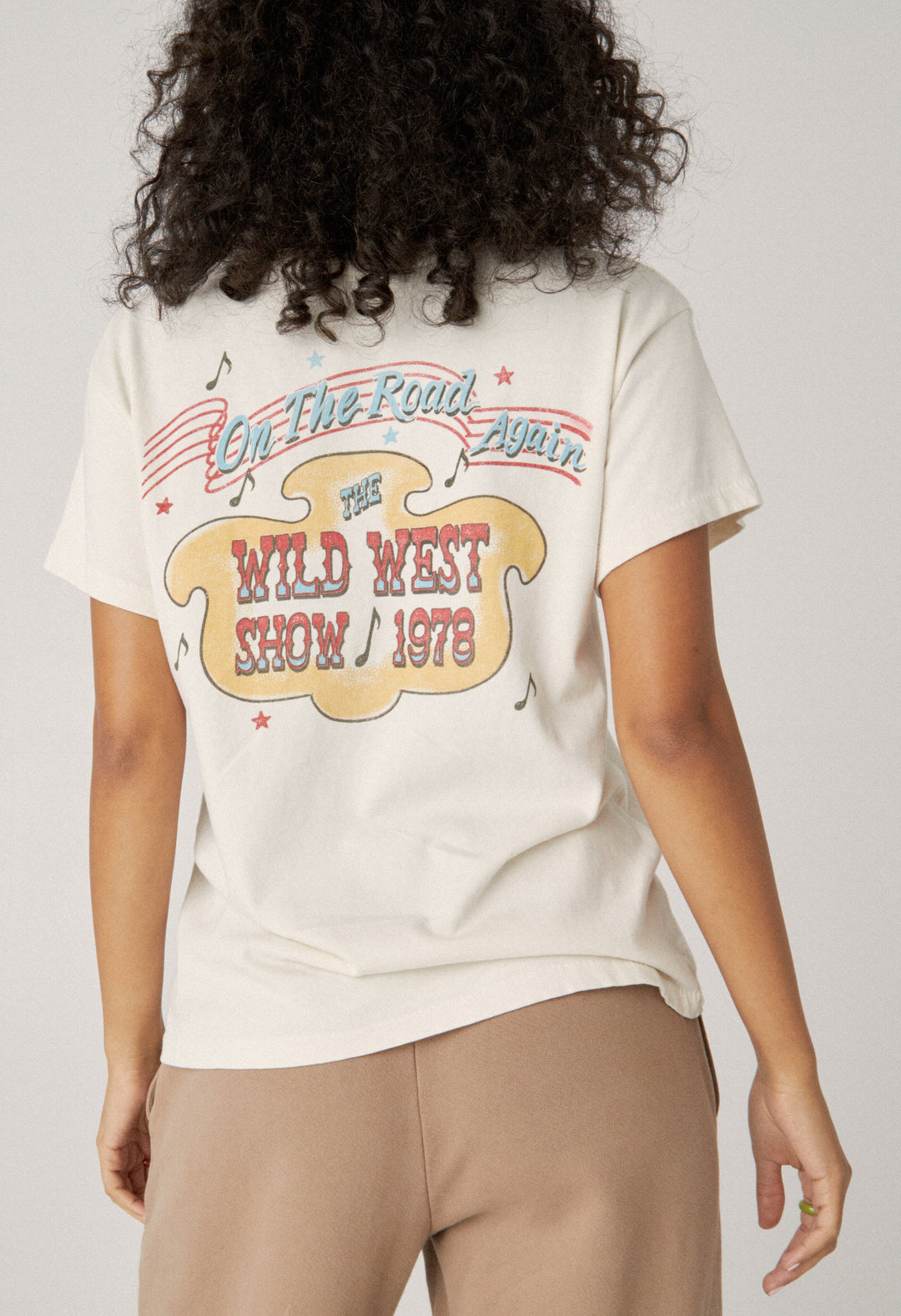 WILLIE NELSON WILD WEST SHOW TOUR TEE - Kingfisher Road - Online Boutique