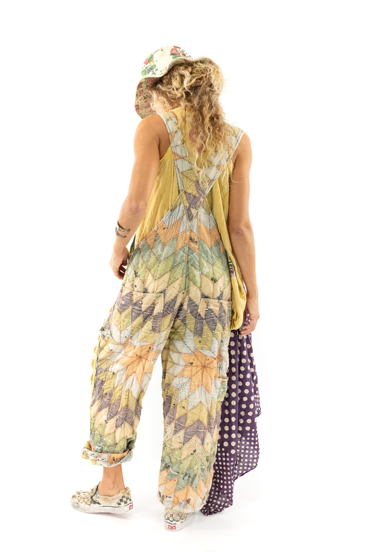 QUILTWORK PEACE JUNKIE OVERALL - FORAGE - Kingfisher Road - Online Boutique