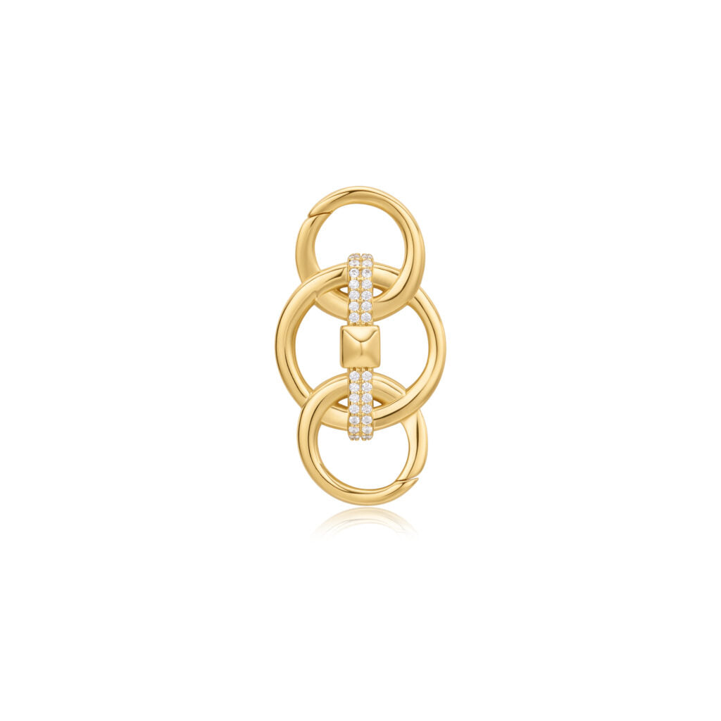 RING LINK CONNECTOR CHARM-GOLD - Kingfisher Road - Online Boutique