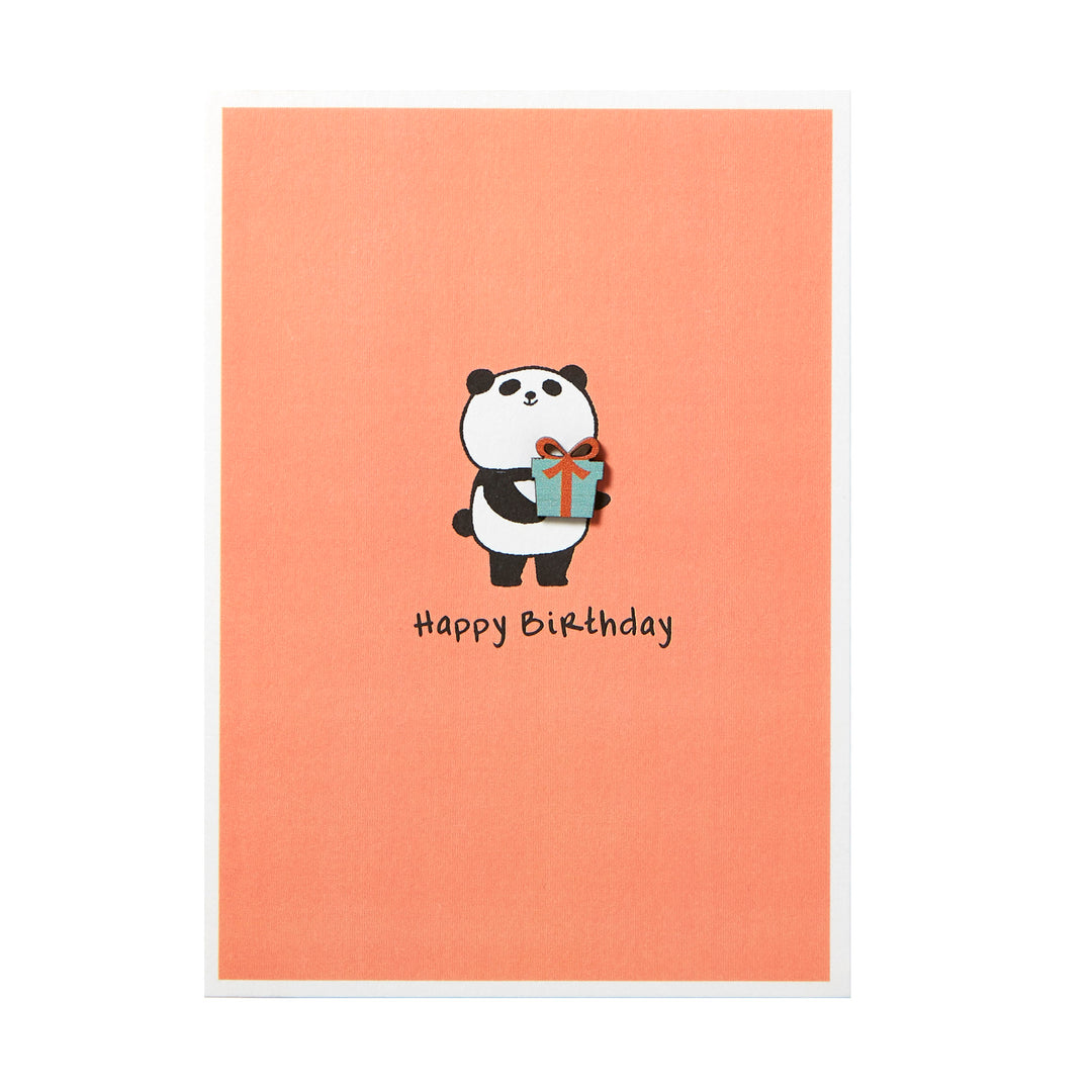 PANDA WITH PRESENT BIRTHDAY - Kingfisher Road - Online Boutique