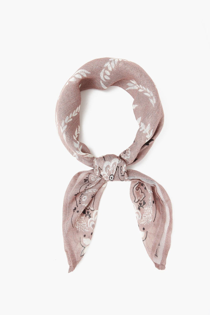 SOLID PRINT NECKERCHIEF - Kingfisher Road - Online Boutique