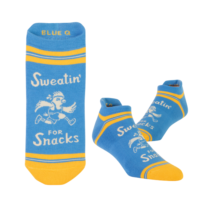 SWEATIN' FOR SNACKS SNEAKER SOCKS - Kingfisher Road - Online Boutique