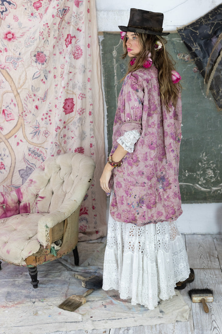 FLORAL MAGDA SHIRT-ROSEWALK - Kingfisher Road - Online Boutique