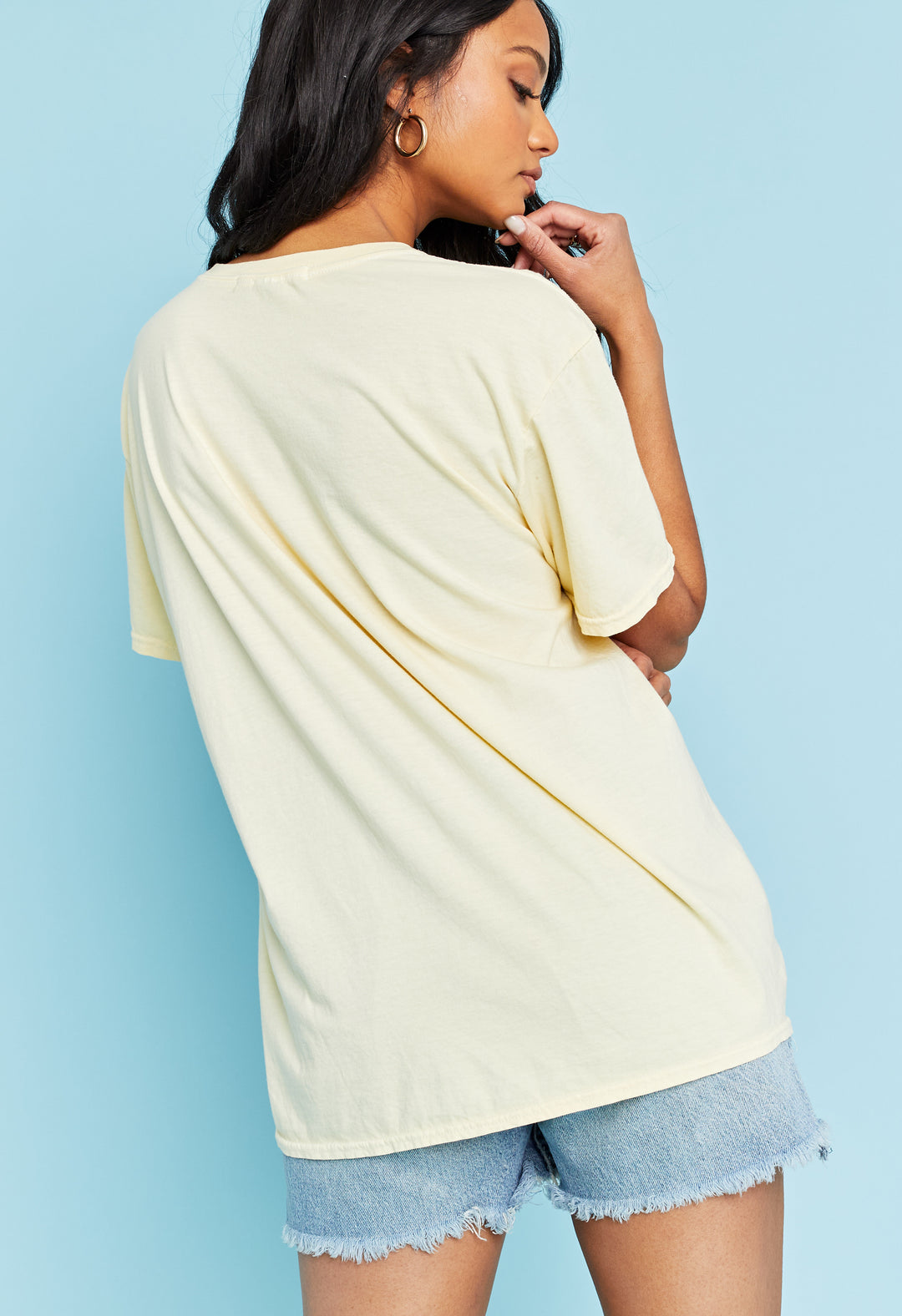 SMILEY OVERSIZED TEE - Kingfisher Road - Online Boutique
