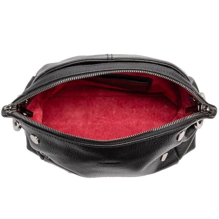 DANIEL CROSSBODY CLUTCH SML-BLACK/GUNMETAL - Kingfisher Road - Online Boutique