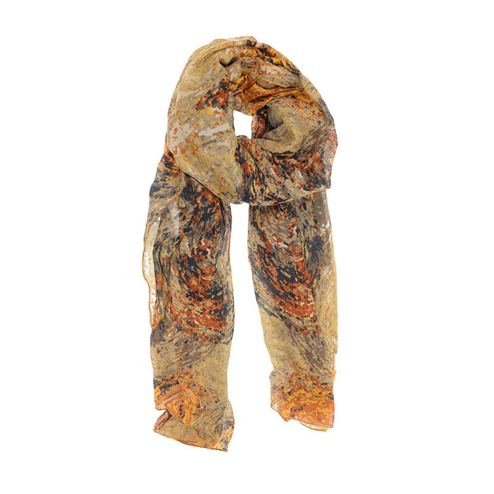 PAINTED CIRCLES SCARF - Kingfisher Road - Online Boutique
