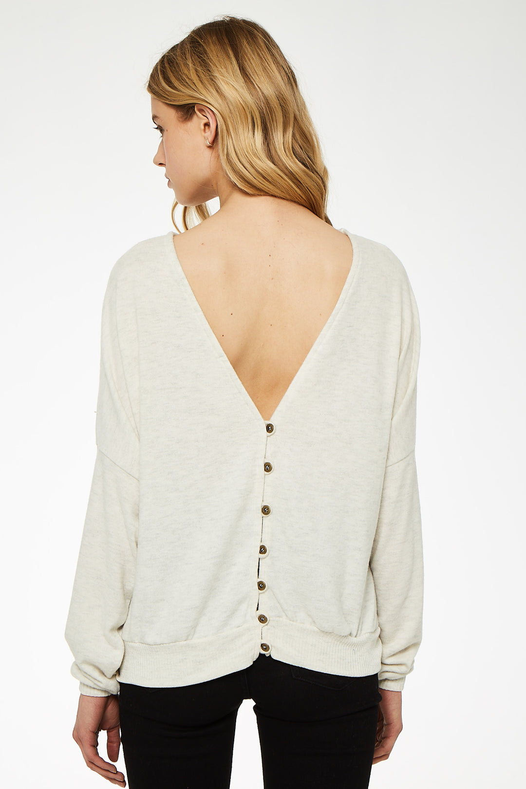 ALL THE FEELS BUTTON BACK TOP - Kingfisher Road - Online Boutique