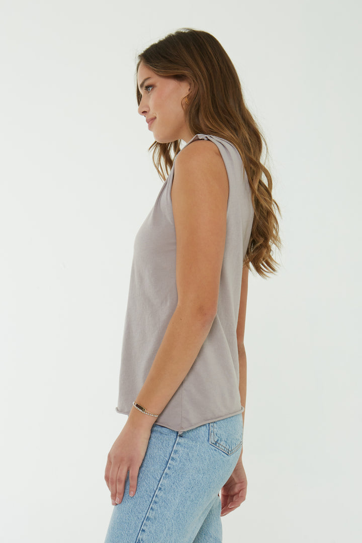 REX RUCHED TANK - Kingfisher Road - Online Boutique