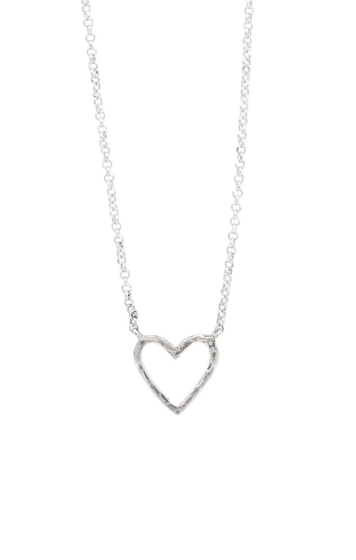 EVER OPEN HEART NECKLACE - Kingfisher Road - Online Boutique