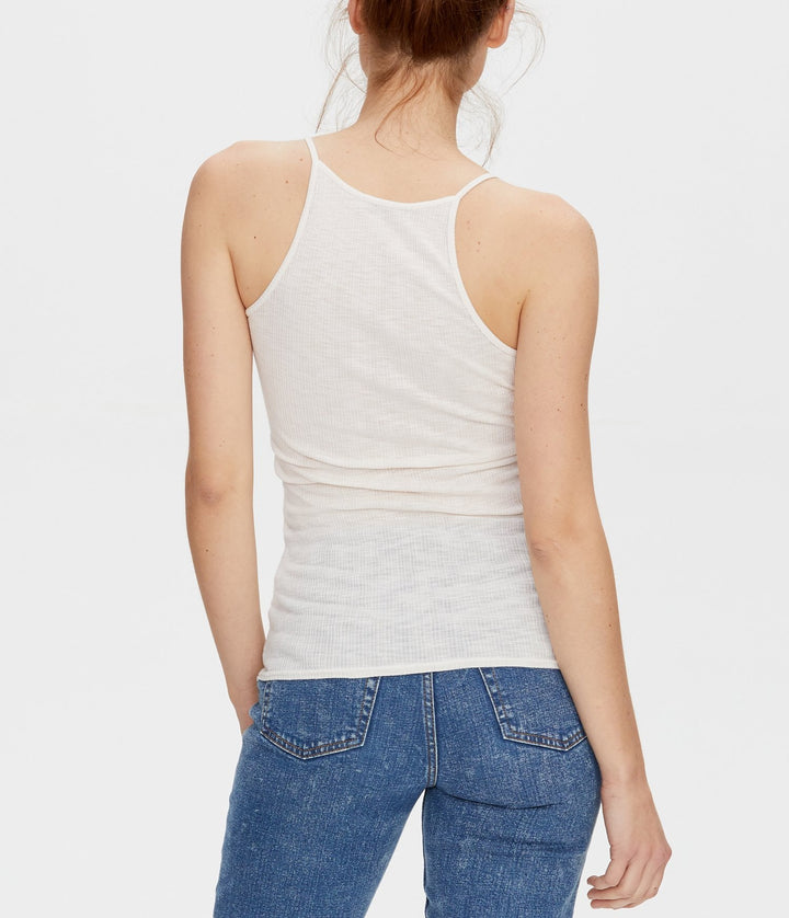 WHITE CHARLENE CAMI TANK TOP - Kingfisher Road - Online Boutique