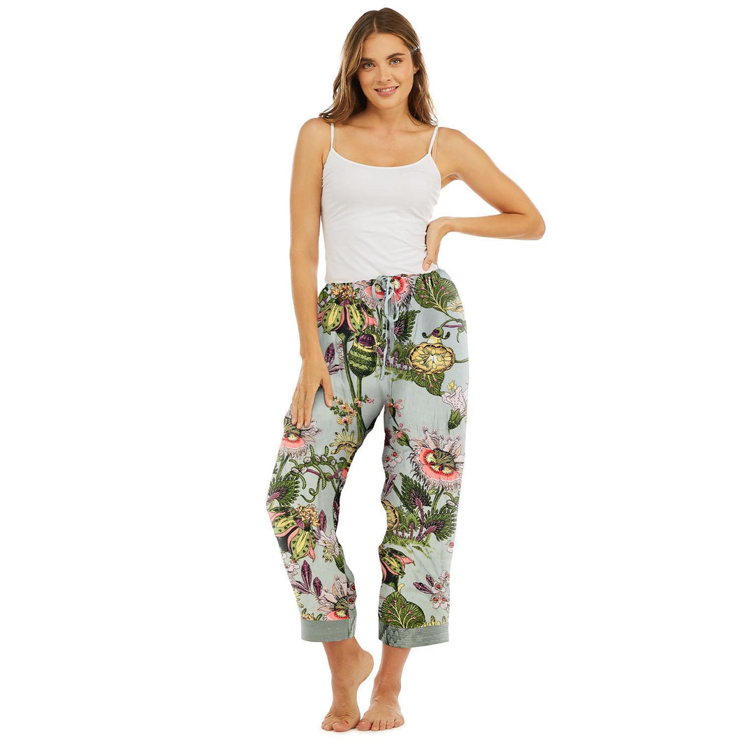 CROP DRAWSTRING PULL ON PANT - Kingfisher Road - Online Boutique