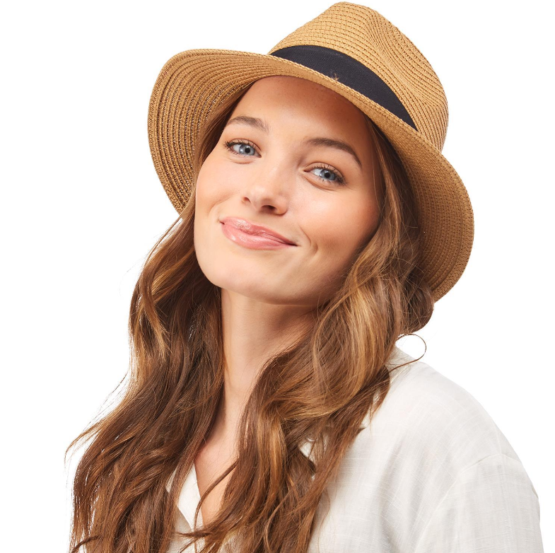 HEADS UP CLASSIC FEDORA STYLE BRAIDED HAT - Kingfisher Road - Online Boutique