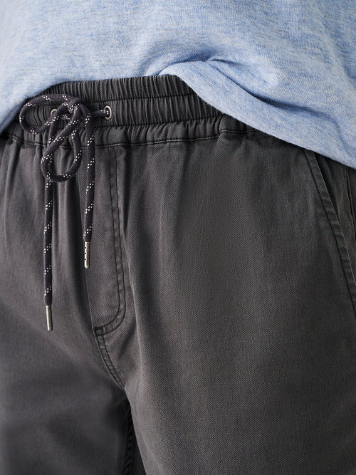ESSENTIAL DRAWSTRING PANT - WASHED BLACK - Kingfisher Road - Online Boutique