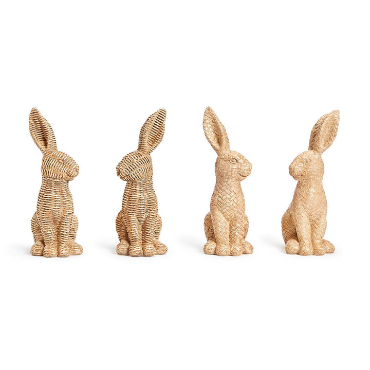 RATTAN WEAVE PATTERN EASTER BUNNIES - Kingfisher Road - Online Boutique