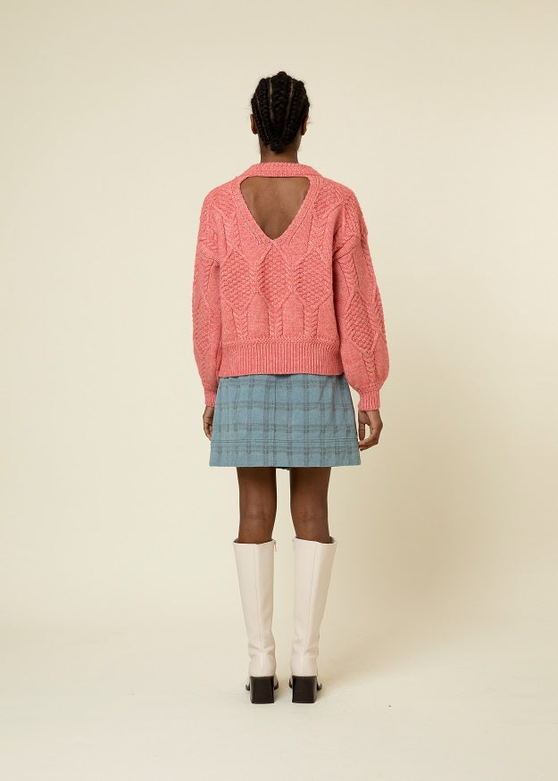 JULIA SWEATER - ROSE - Kingfisher Road - Online Boutique