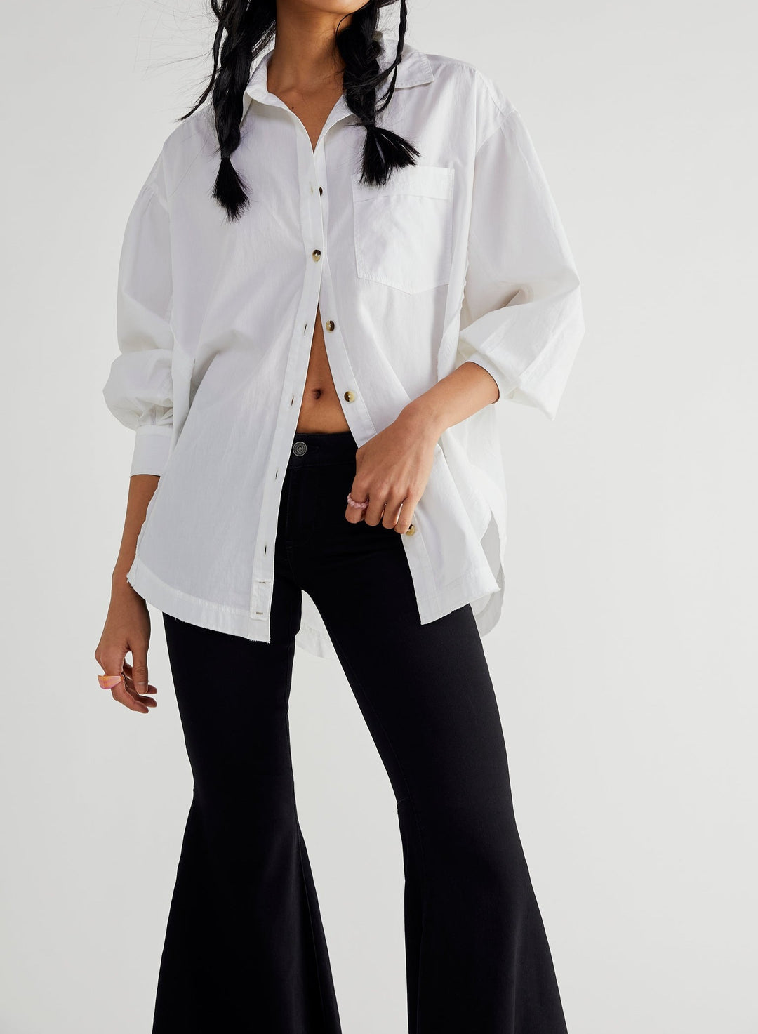 HAPPY HOUR SOLID TOP - WHITE