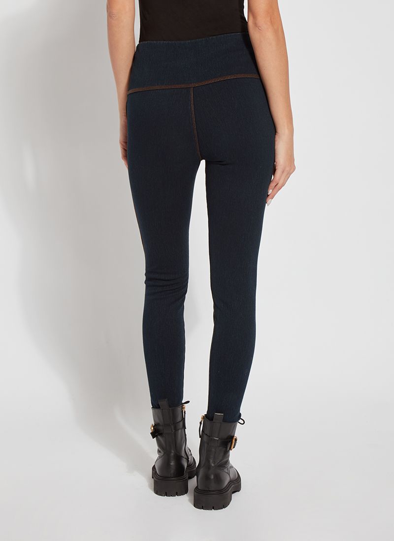 REAGAN LEGGING WITH PIPING - INDIGO - Kingfisher Road - Online Boutique