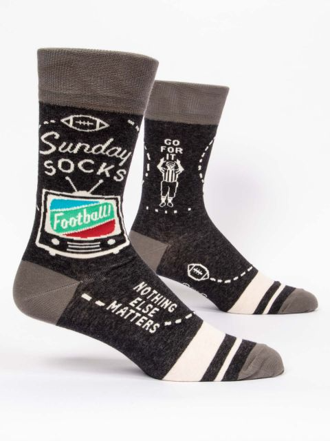 Sunday Men's Crew Socks - Kingfisher Road - Online Boutique