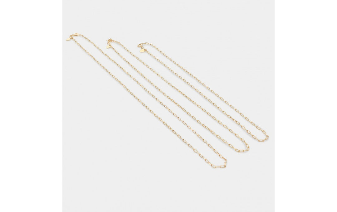 16" DAINTY PAPERCLIP CHAIN - Kingfisher Road - Online Boutique