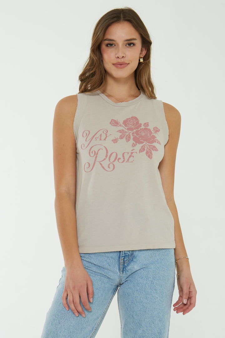 YAY ROSE TANK - Kingfisher Road - Online Boutique